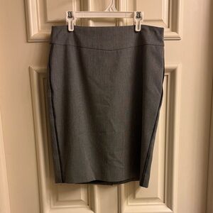 Halogen Charcoal Pencil Skirt